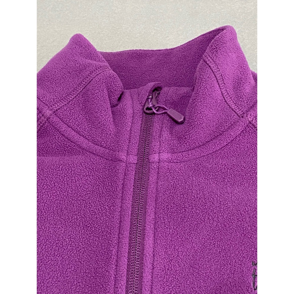 Mountain Hardwear Womens Purple Full Zip Fleece Jacket OL0051 Size Medium - Picture 6 of 11